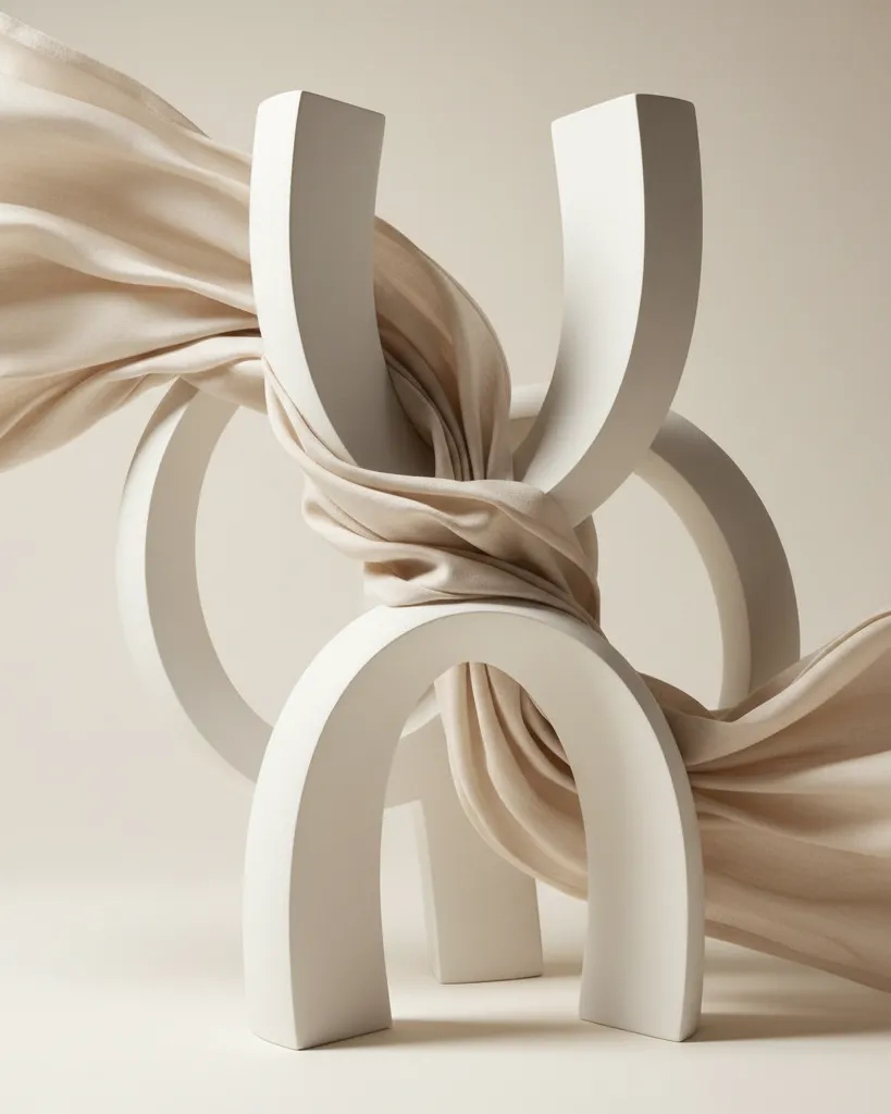 Abstract ceramic form